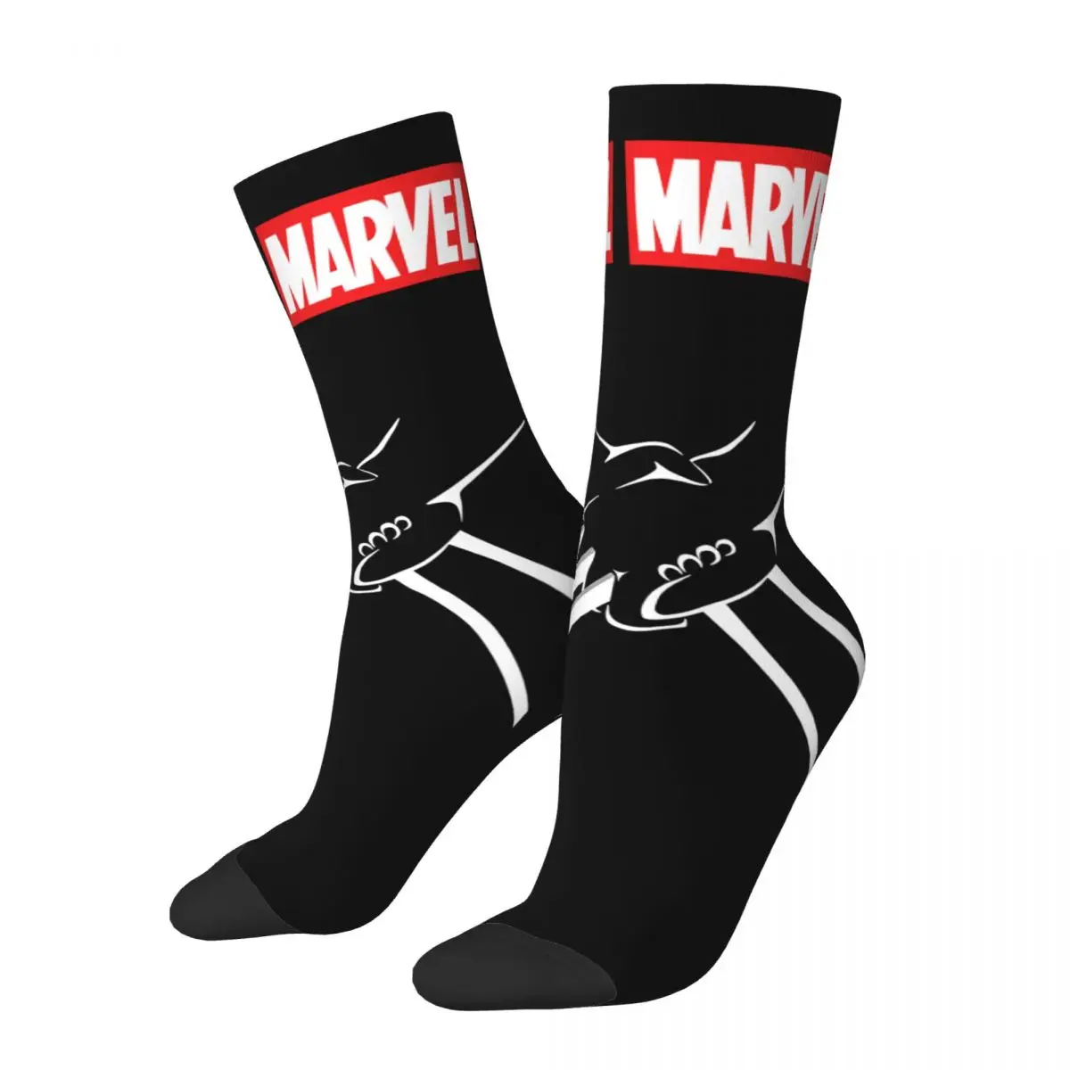Забавные сумасшедшие носки Logan для мужчин в стиле хип-хоп Harajuku Marvel X-man Дэдпул и