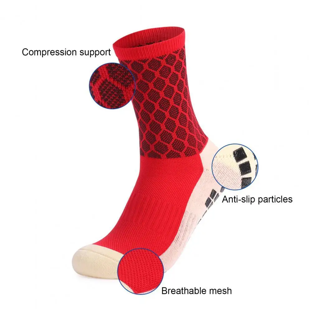 

Cozy Men Towel Bottom Football Socks Training Socks Soft Fabric Comfortable