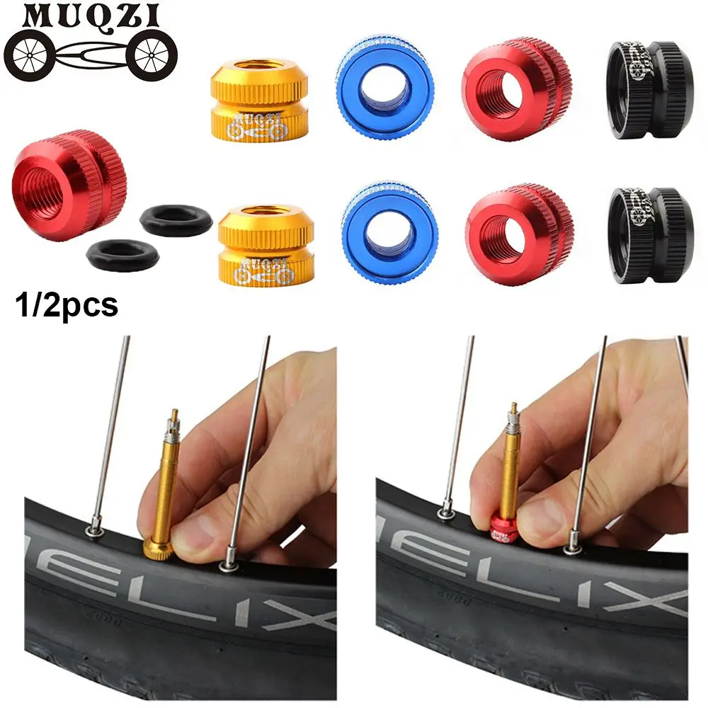 

Aluminum Alloy Bike Vacuum Tire Accessories Outdoor Tube Valve Caps Bicycle Tires Law Mouth Nuts Lock Nut Replacement