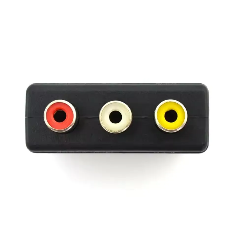 Штекер на 3RCA JACKS INPUT AV адаптер-адаптер для ТВ DVD видеомагнитофон игровой плеер NES SNES