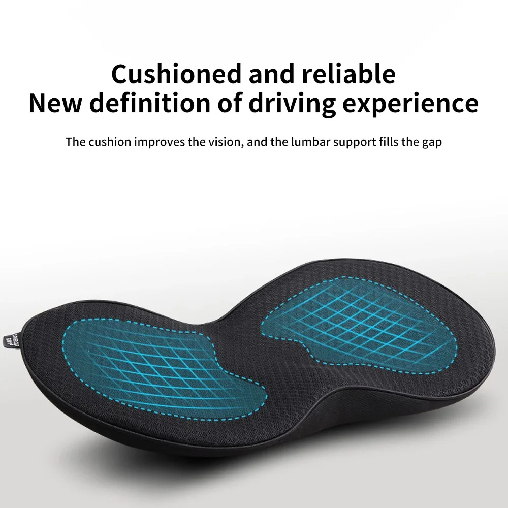 Подушка 2 в 1 для автомобильного сиденья подушка водителя из пены с эффектом
