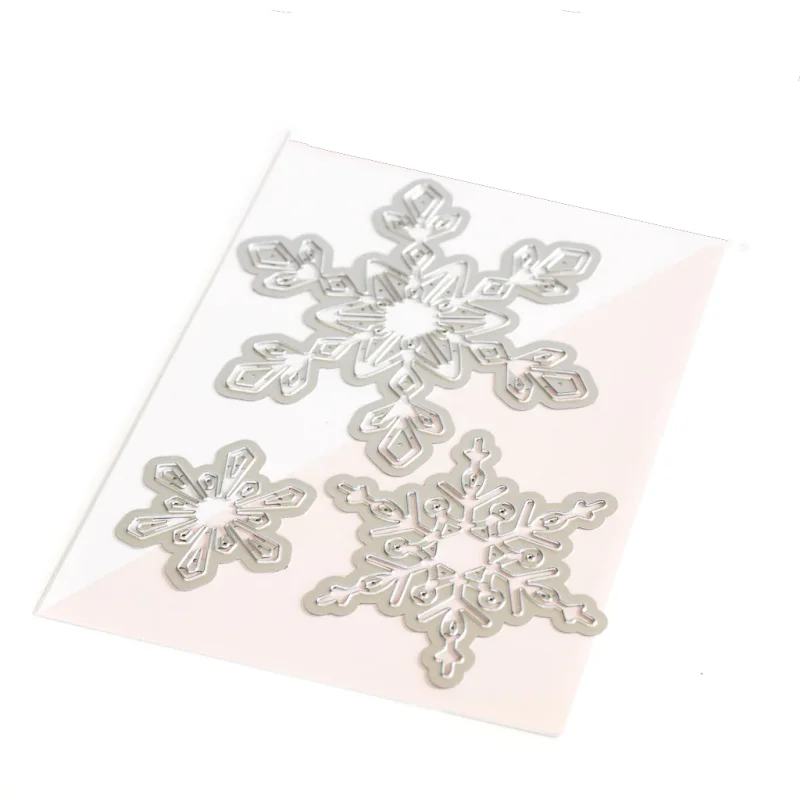Металлические Вырубные штампы форма для вырезания украшение в виде снежинок