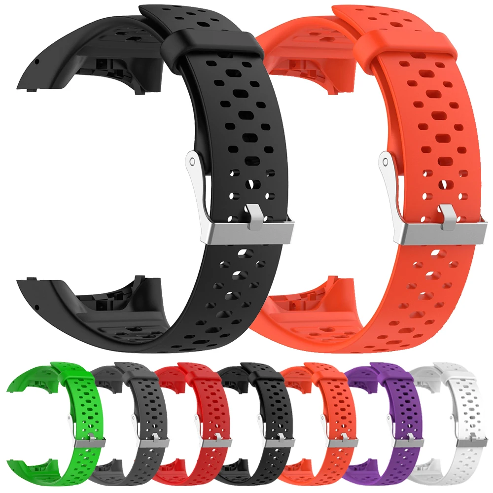 

Ремешок спортивный силиконовый для POLAR M400M 4300, сменный Браслет для часов POLAR M400M 4300, аксессуары для часов