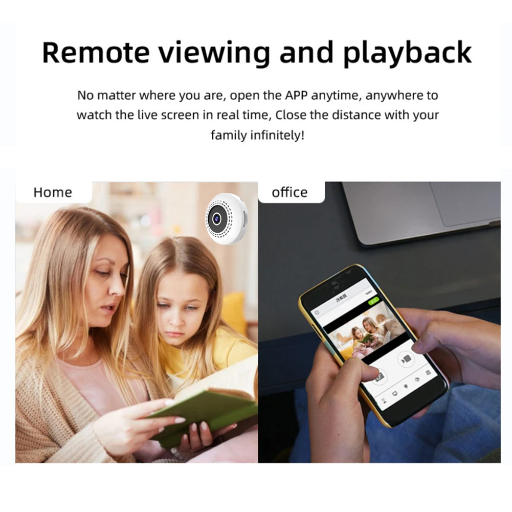 

C2 WiFi Wireless Camera 1080P HD Wifi Surveillance Cameras 90 Degree Motion Detection Smart Home Security Baby Monitor
