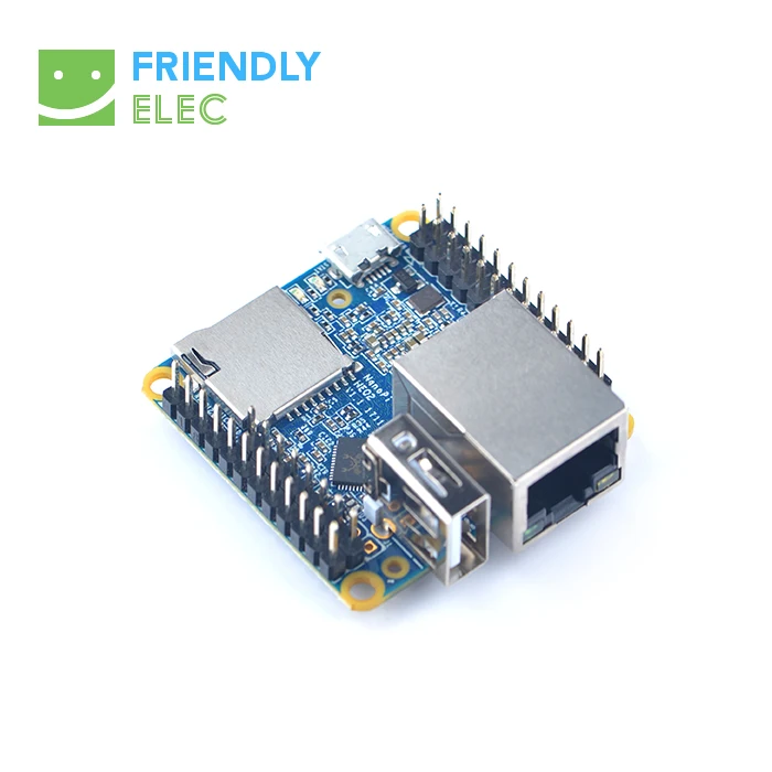 

Дружелюбный NanoPi NEO2 Allwinner H5 макетная плата четырехъядерный 64-разрядный A53 гигабитная сеть Ubuntu DietPi