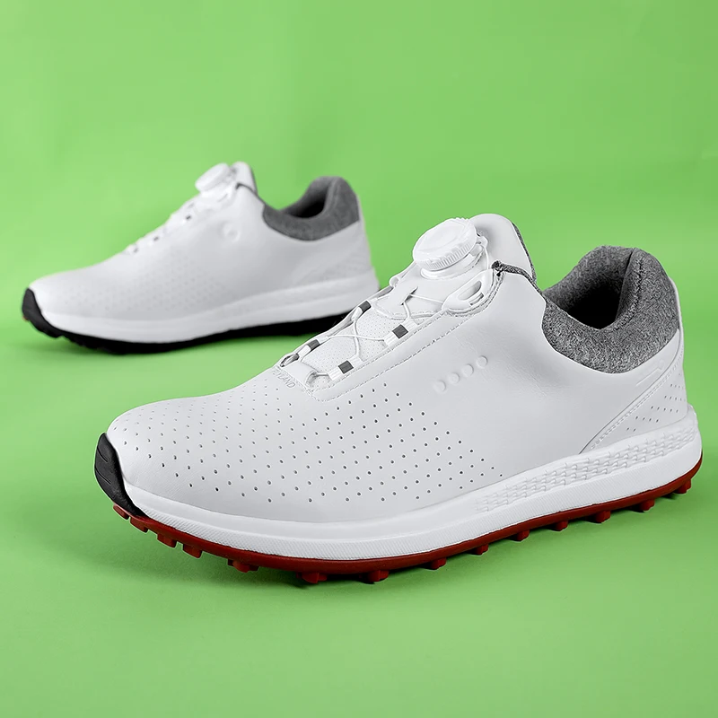New Waterproof Golf Shoes Men Big Size 40-47 Professional Golf Sneakers Anti Slip Walking Footwears Quality Walking Shoes