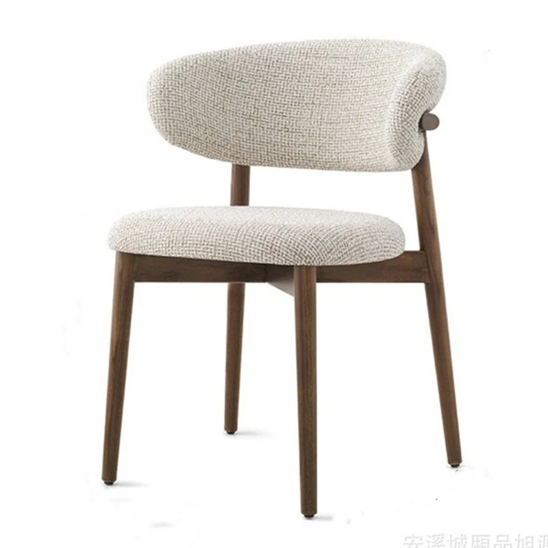 Белые барные стулья из скандинавского дерева роскошный обеденный высокий