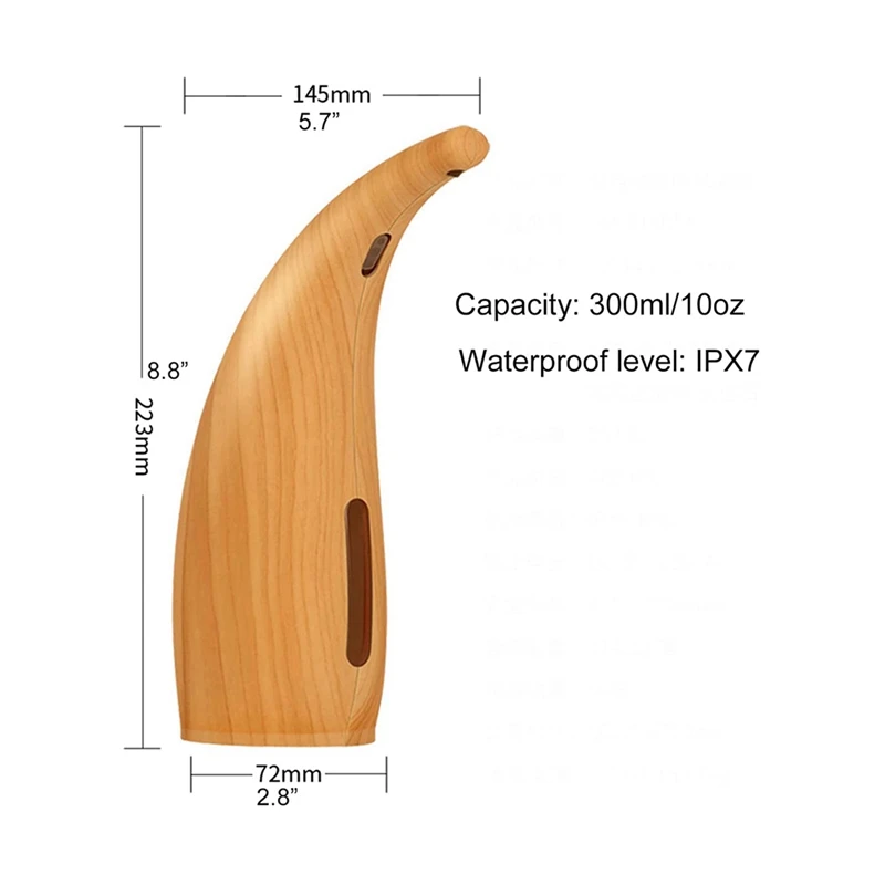 Автоматический сенсорный дозатор мыла Бесконтактный жидкого для рук с