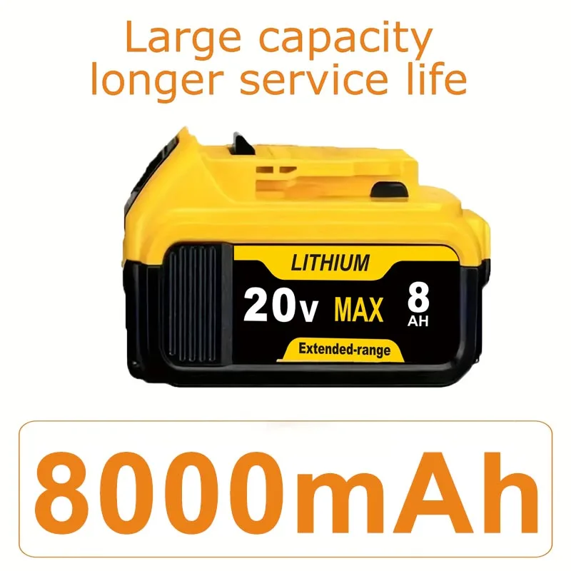 Аккумулятор для Dewalt 20 В DCB200 DCB206 DCB207 DCB204 DCB203 DCB201 DCB208 DCB180 серии DCD/DCF/DCG/DCS