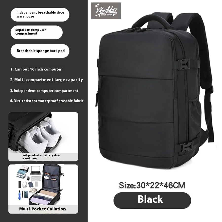 Рюкзак Унисекс Ryanair 40x20x25 Для Женщин И Мужчин Деловая Сумка Ноутбука Мягкий Нейлон