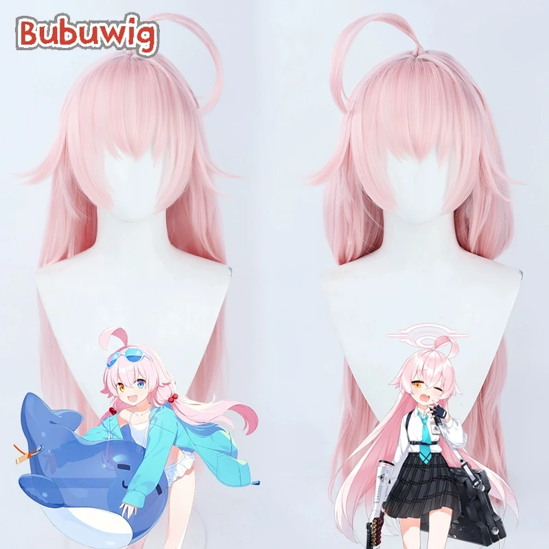 Bubuwig синтетические волосы Takanashi Hoshino косплей парики синий архив 90 см длинный