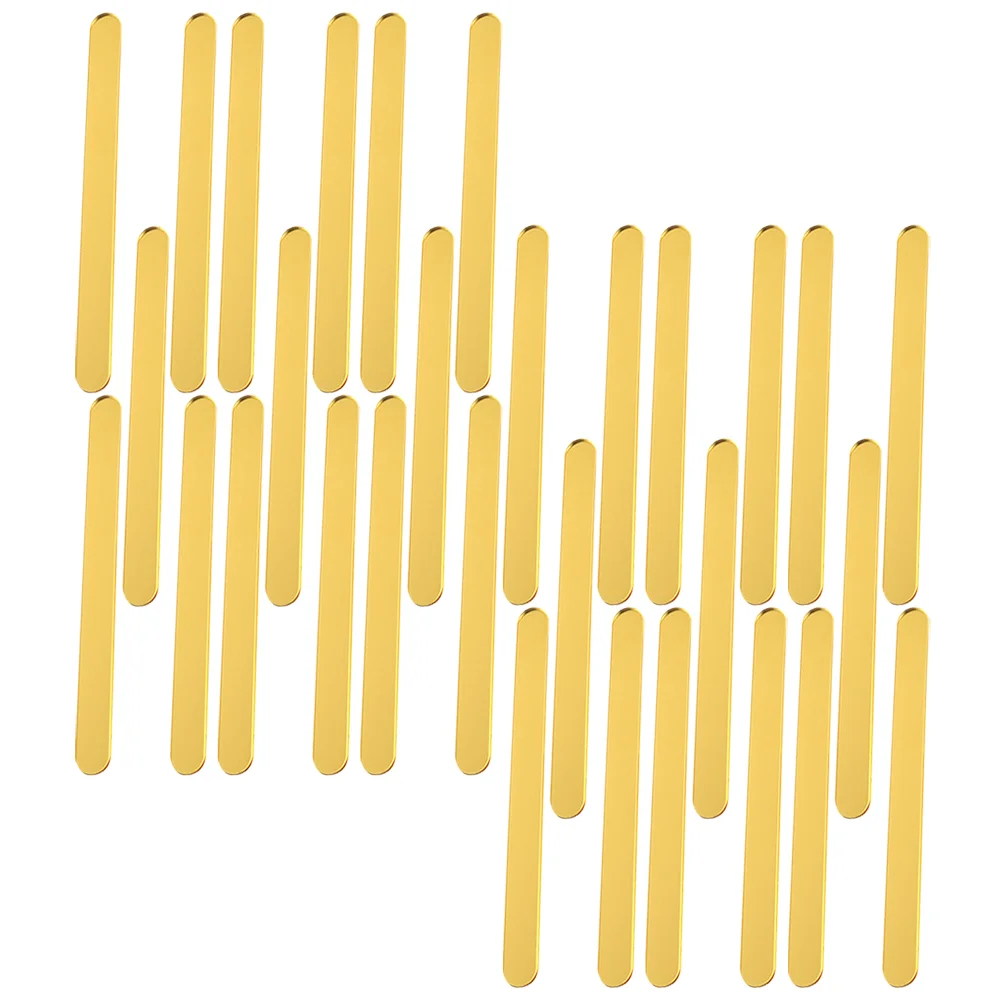 

30 Pcs Plastic Popsicle Stick DIY Popsicles Sticks Plastic Craft Making Reusable Ice Cream Acrylic Tool Lolly Candy