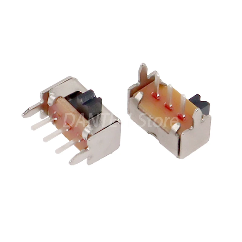 SK12D07 двухскоростной тумблер 1P2T горизонтальный боковой циферблат SK12D07VG2/3/4/5/6 мм