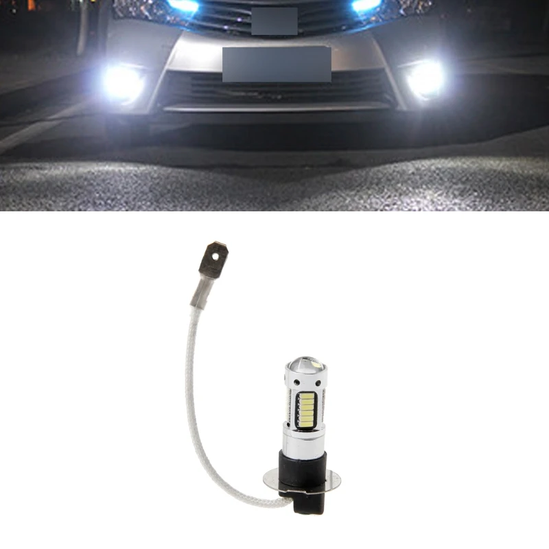 Фото G8TE Highlight Светодиодная туманная лампа 30W 30SMD 6000K Ксенон Драйв тумано -водонепроницаемый 12 В №5
