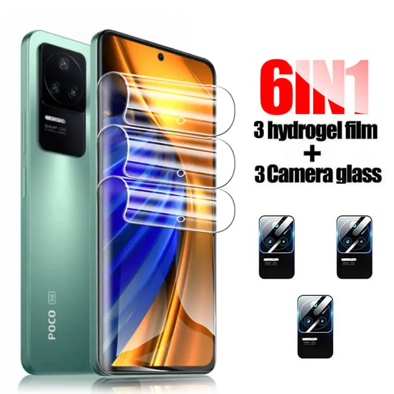 

Полное покрытие для Xiaomi Mi Poco F4 Защитная пленка для объектива камеры PocoF4 Защитное стекло для Xiomi Poko M3 X3 X4 m4 Pro F4 GT стекло