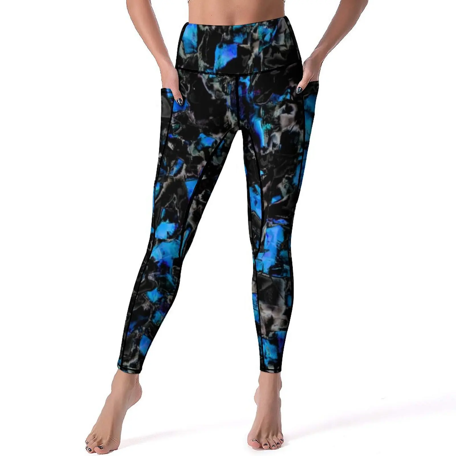 

Abstract Bats Wings Yoga Pants Sexy Animal Print Leggings Push Up Work Out Leggins Lady Breathable Quick-Dry Sport Legging