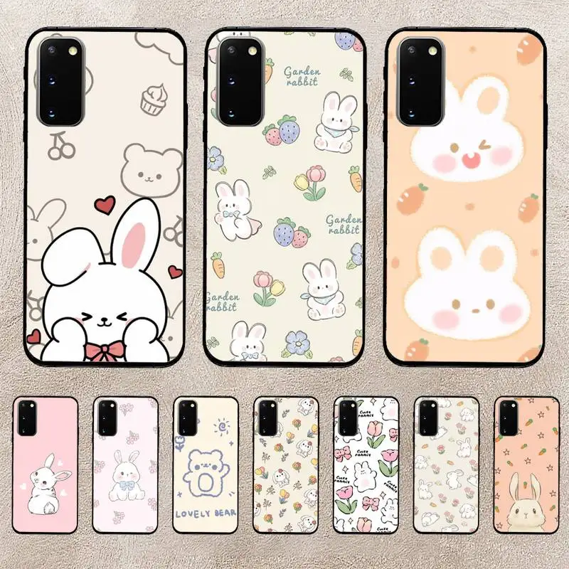 

Cute Rabbit Cartoon Phone Case For Huawei Honor 10Lite 10i 20 8x 10 Funda 9lite 9xpro Back Coque