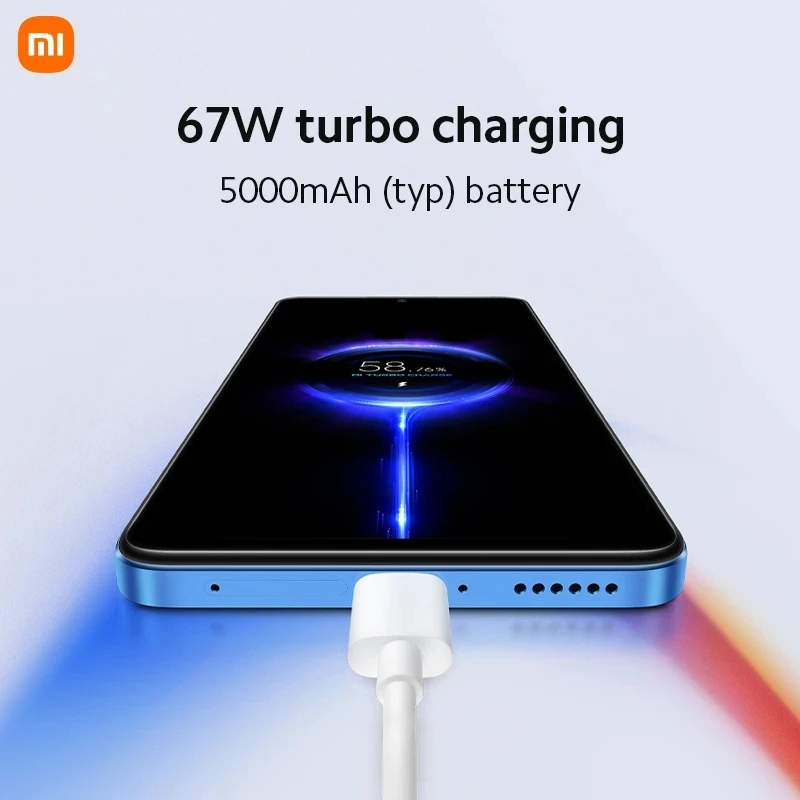 Смартфон Xiaomi Redmi Note 11 Pro тройная камера 695 МП Snapdragon 5000 67 Вт турбо-зарядка