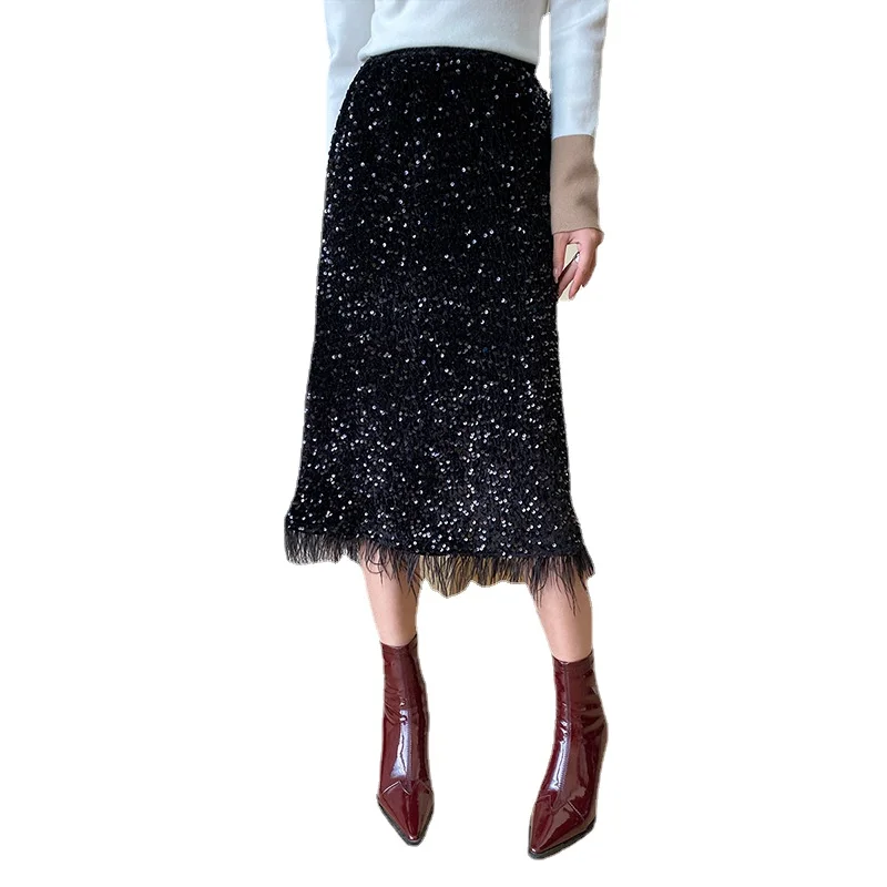 Женская юбка с бахромой ALIDI SC
