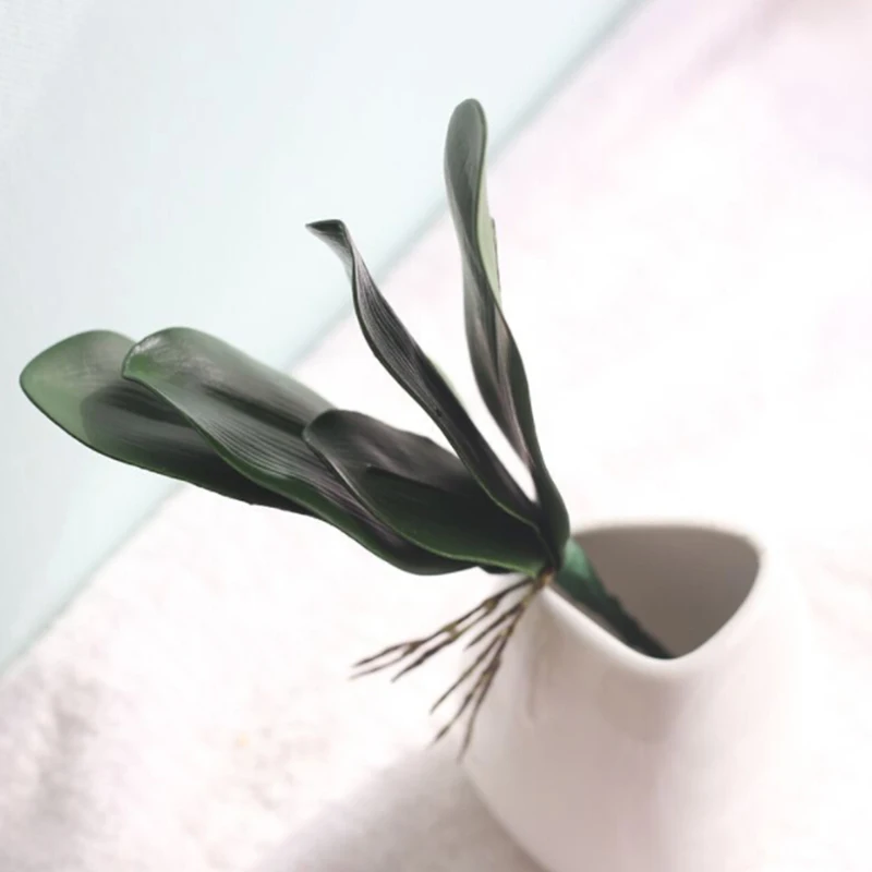 

Artificial moth orchid leaves Decoration Artificial Leaves Butterfly Orchid Wedding Party Fake Flowers Best Seller