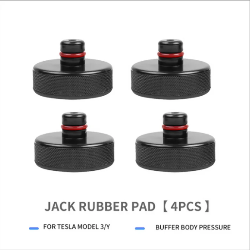 

4PCS Car Rubber Jack Pad For Tesla Model 3 Y X S Lifting Point Adapter Tool Jack Pad Lifting Jack Pad Car Accessories