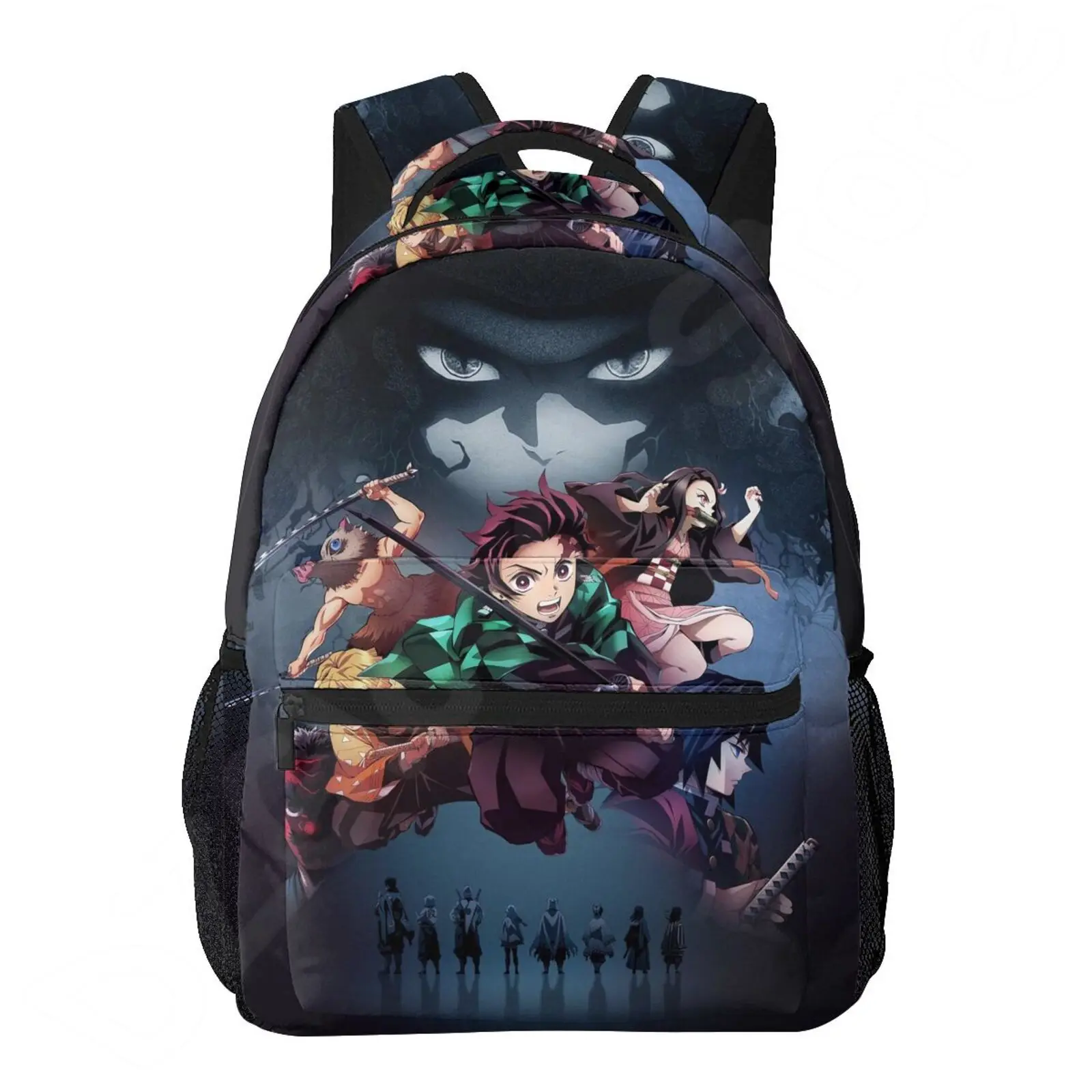 Demon Slayer Cartoon Anime Backpack Kimetsu No Yaiba Bags Kamado Tanjirou Student School Bags for Girls Boys Children Schoolbag