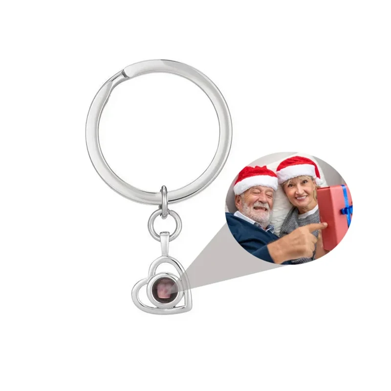 Custom Projection Photo Keychain,Custom Pet Photo Keychain,Projection Keychain,Pet Memorial Gift Anniversary Gift