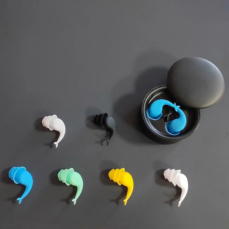 

Immersive Noise Reduction Earplugs Sleep Soundproof Earplugs Silicone Earplugs Ergonomic Design Fits The Cochlea Wading Adults