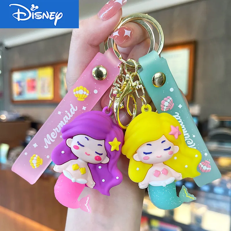 

Creative Cartoon Mermaid Keychain Small Pendant Cute Doll Bag Pendant Key Chain Small Gift