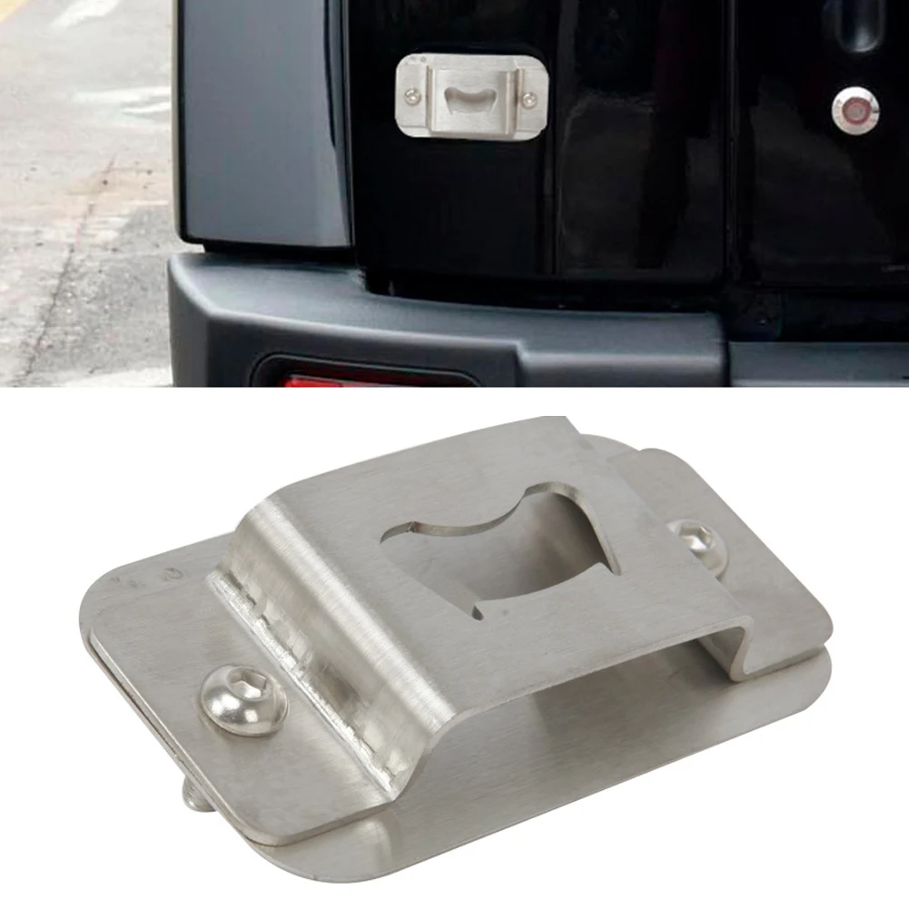 

Открывалка для бутылок для автомобильного номерного знака для Jeep Wrangler JK 2007-2017, автозапчасти, аксессуары