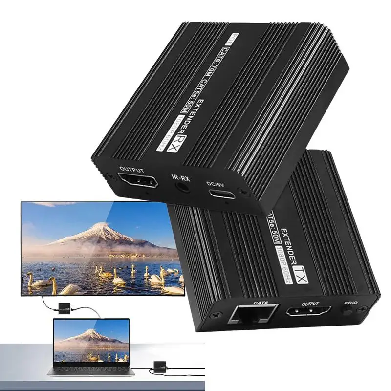 

High Definition Multimedia Interface Extender Network Cable Extender Converter Network Cable Video Extender For Monitors