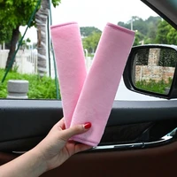 2pcs seat belt covers car accessories accesorios coche car shoulder pad seat belt for adults youth kids accessories interior