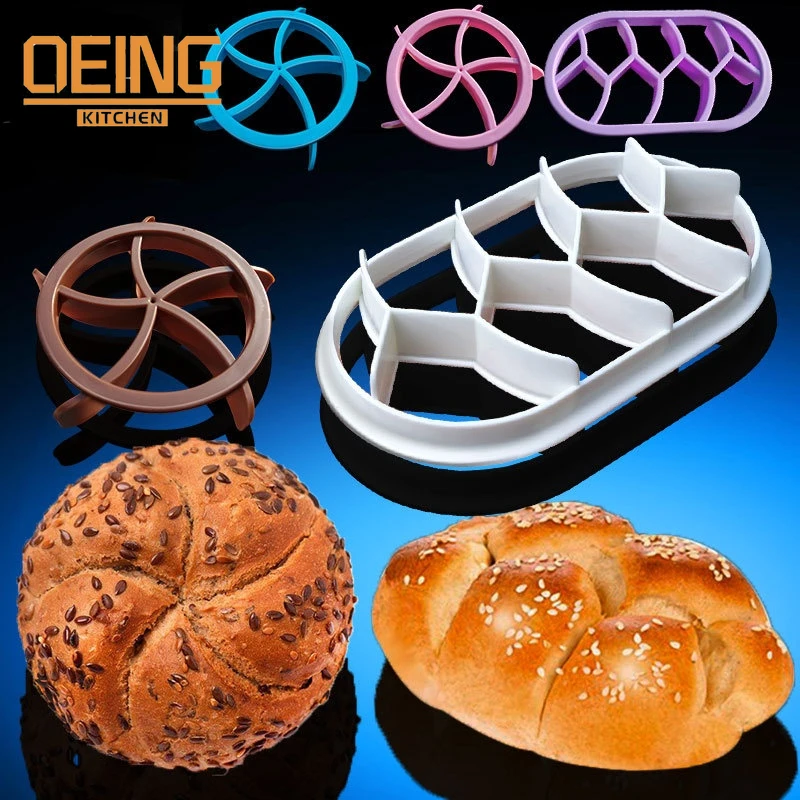 

Bread Mould Dough Press Baking Mold Fan Shaped Pastry Biscuits Cookies Cutters Circular Oval Shape Bread Molds Kitchen Tools