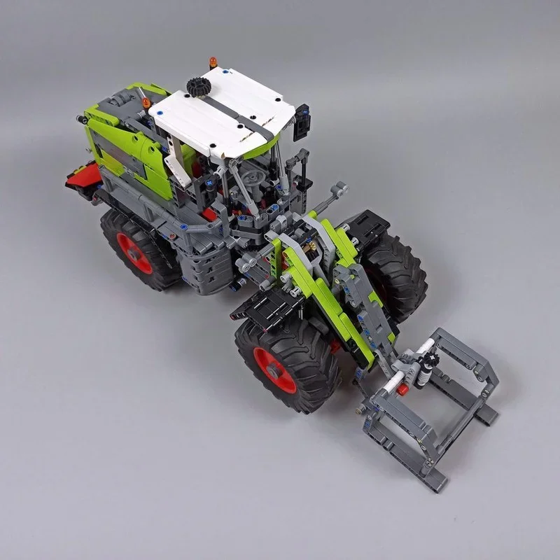 1580 шт. Moc City Engineering CLAAS Torion Loader трактор модель прицепа технология строительные