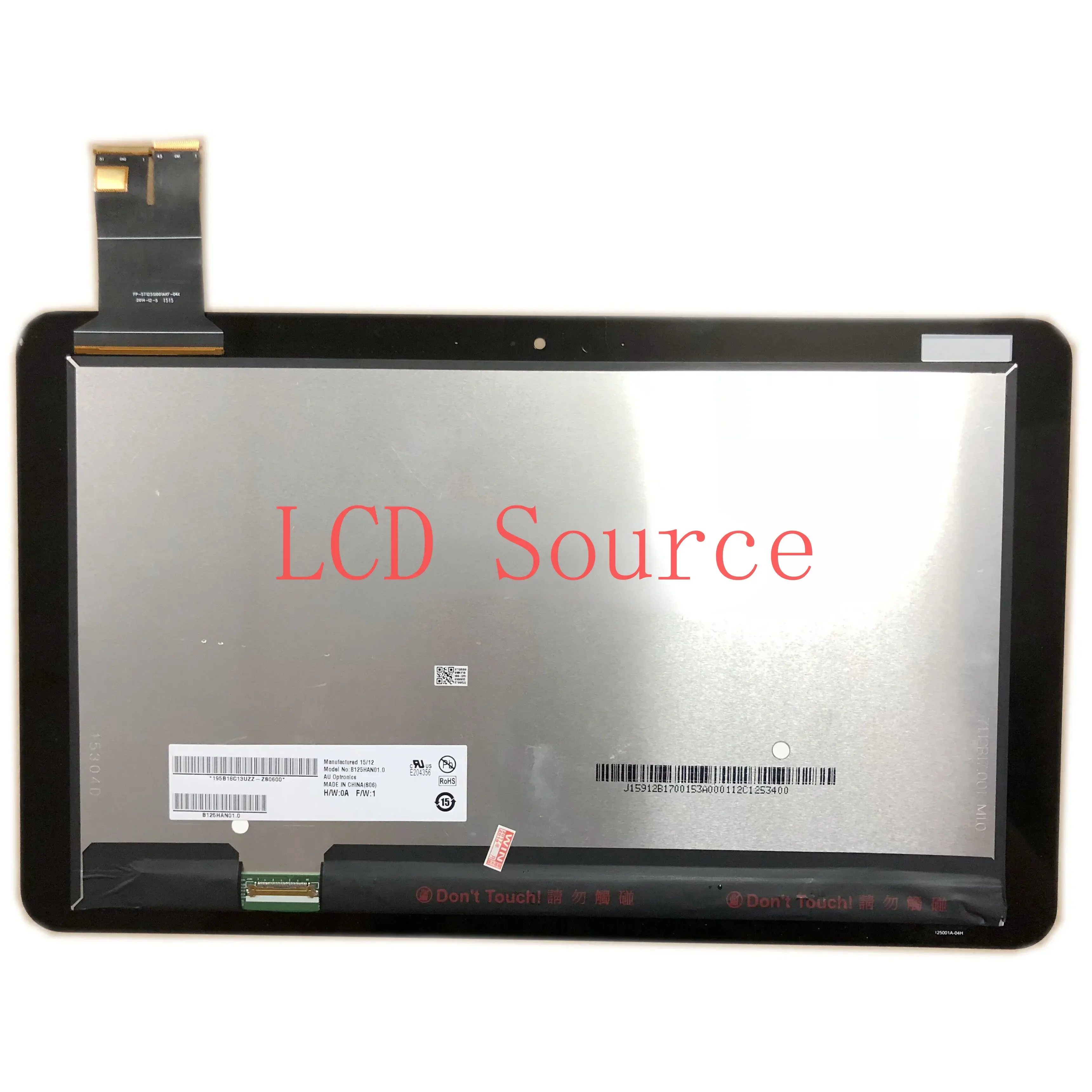 Для Asus T300chi T300 CHI B125HAN01.0 1920*1080 дигитайзер стекло 12 5 "ЖК-дисплей светодиодный