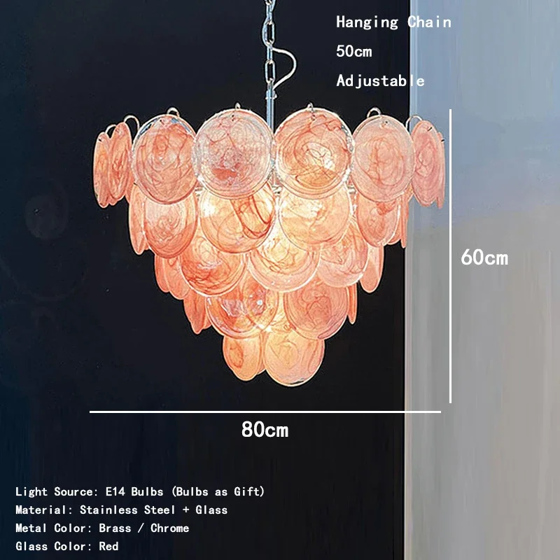 

Люстра HomeLover Италия Облако красная