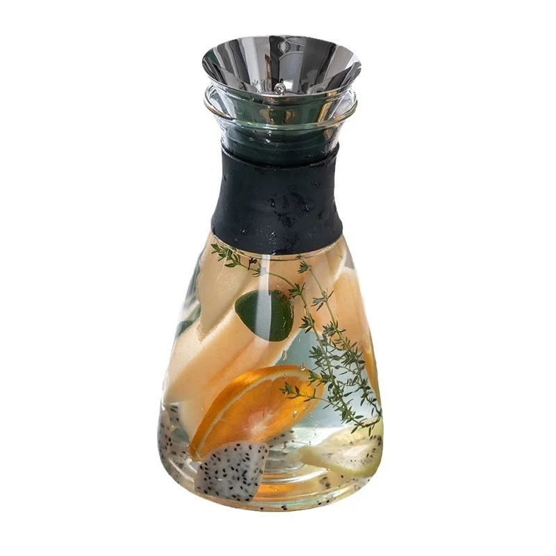 Стеклянный графин 1/1 5 л кувшин для воды с крышкой диспенсеры напитков вечеринок