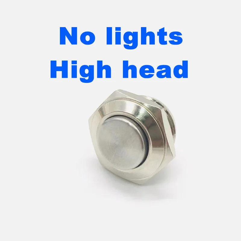 

Металлический кнопочный переключатель 12/16/19/22/25/30 мм водонепроницаемый ультракороткий микротактный тонкий светодиодный светильник с самовозвратом 3 В 5 В 6 В 12 В 24 В