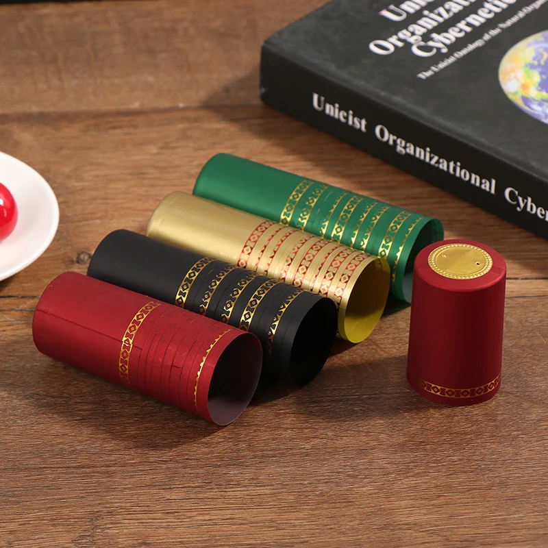 

10Pcs PVC Heat Shrink Cap Barware Accessories Brewing Wine Bottle Seal Covers