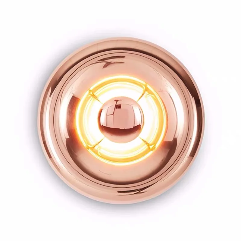 

Современные креативные круглые стеклянные декоративные осветительные приборы для спальни, гостиной, коридора, коридора