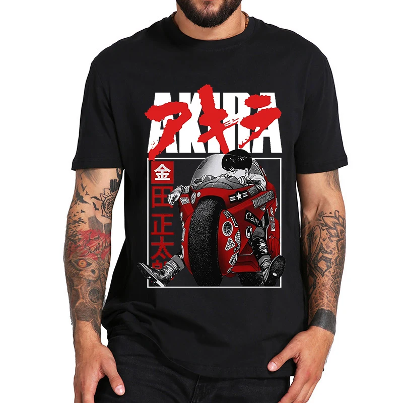 

Akira Anime Printed T Shirts Japanese Anime Manga Harajuku Fashion O-Neck T-Shirt Streetwear Casual Tops Tee
