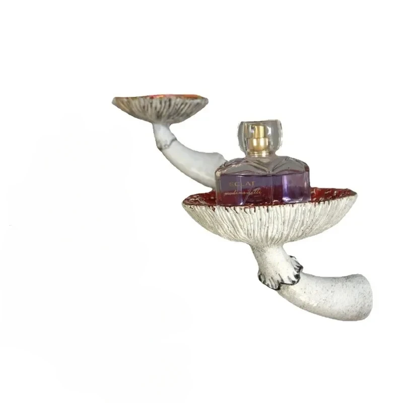 Подвесная полка в виде грибов настенная подвесная из смолы форме гриба аманита