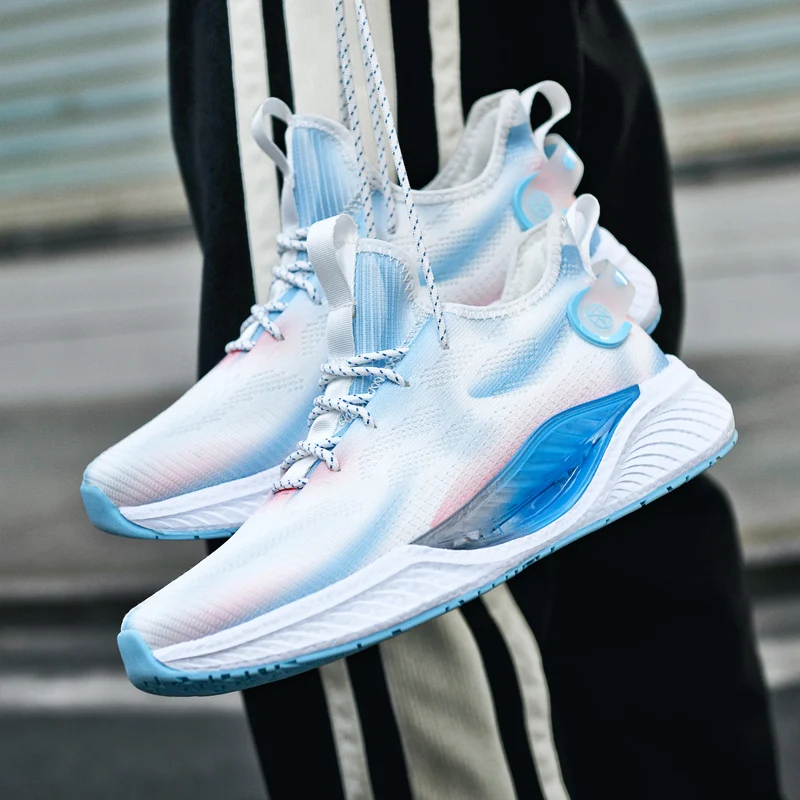 Men Running Shoes Comfortable Highly Elastic and Cushioned Sneakers Men's Shoes Casual Jogging Sneakers Outdoor Footwear 39-45