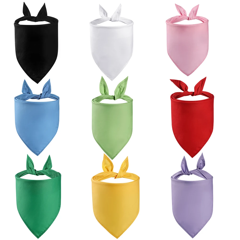 

Летние банданы для собак, 100% хлопок, треугольные нагрудники для щенков, шарф для средних собак, регулируемые индивидуальные банданы для домашних животных