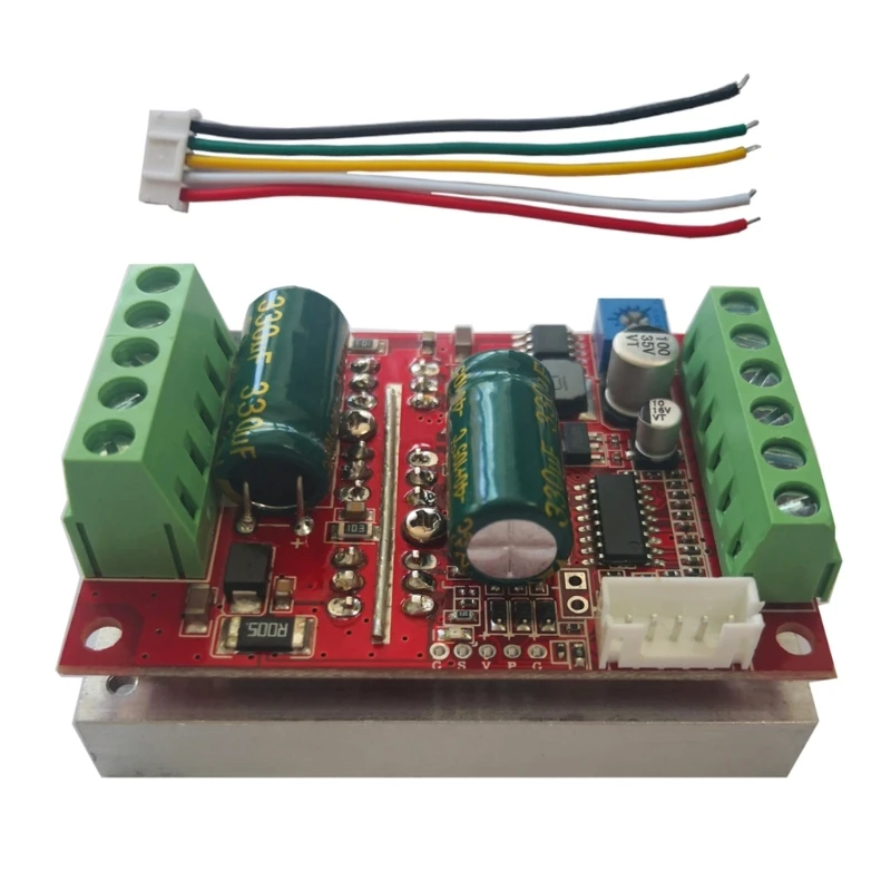 DC6-60V 400W BLDC Трехфазный бесщеточный контроллер двигателя ШИМ-контроллер Холла
