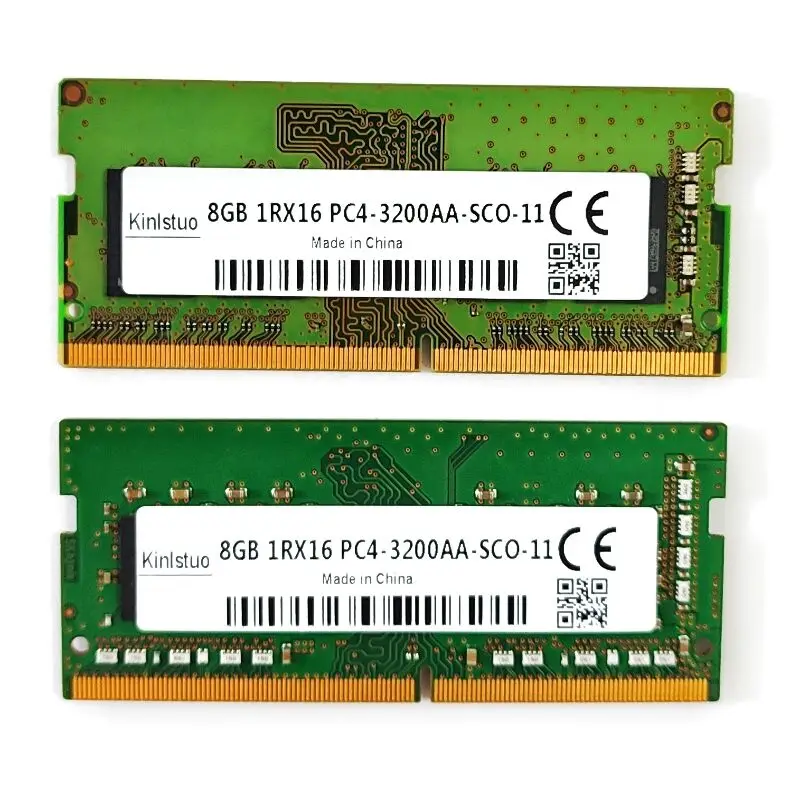Оперативная Память DDR4 8 Гб 3200 МГц 260Pin 1,2 в, память для ноутбука ddr4 8 Гб 1RX16, PC4-3200AA-SCO-11 SODIMM, память для ноутбука