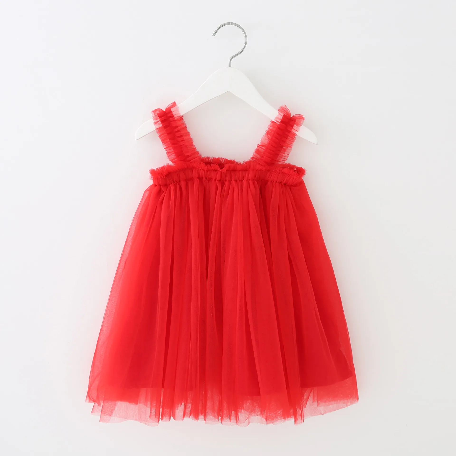 

Skirt Tulle Summer New Girls' Suspender Mesh Skirt Dress Children's Mesh Skirt Princess Tutu Skirt Summer Dress 2022 New