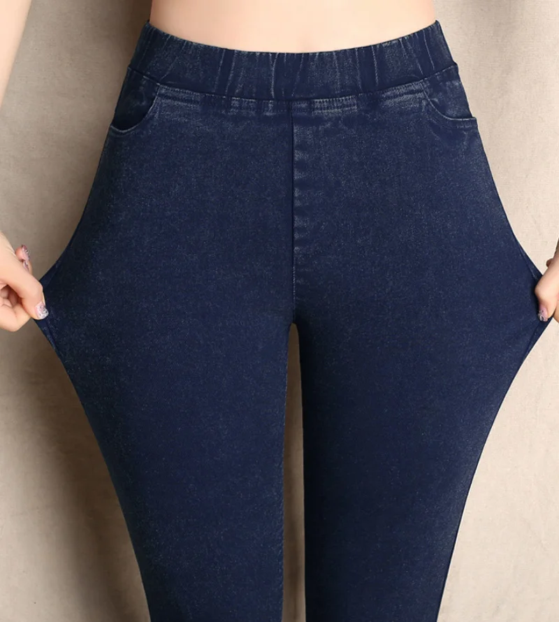 

S-6xl women's large trousers, high waist tights, elastic, pipe, winter