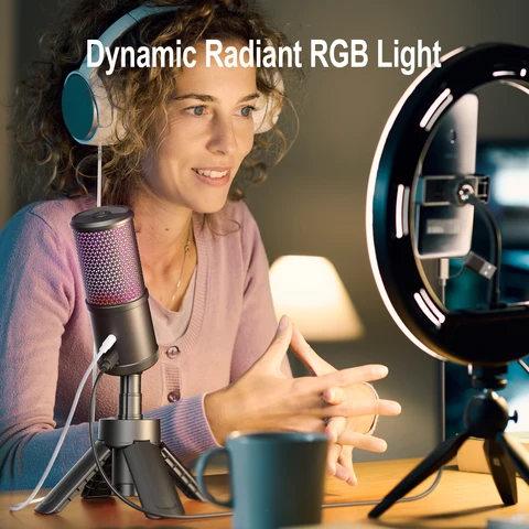 Comica EJoy Uni S RGB кардиоидный USB-микрофон