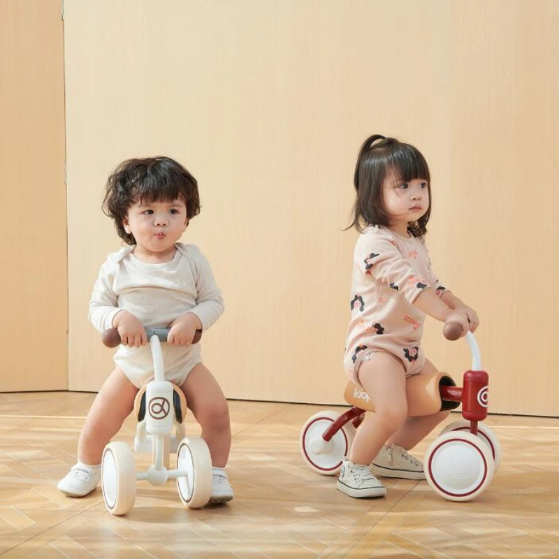 Cute Bee Shaped Baby Walkers Retro Style 1-3 Year Old Baby Balance Yo-yo Car Baby 1 Year Old Gift Scooter Kids's Ride-on Toys